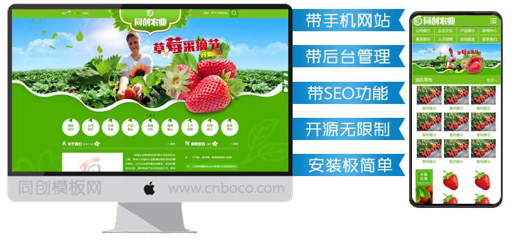 水果蔬菜网站制作源码程序-XX076-1