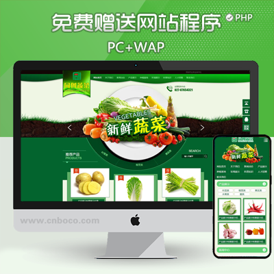 ZP183-农产品蔬菜批发网站源码程序 ASP水果加盟网站程序模板带手机网站